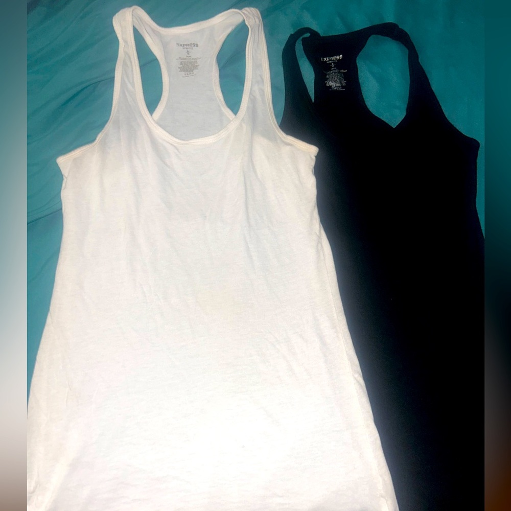 Express racerback tanks size M